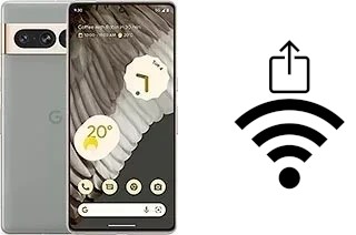 Générer un QR code avec la clé Wifi sur un Google Pixel 7 Pro