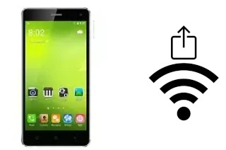 Générer un QR code avec la clé Wifi sur un Gooweel M13 Plus