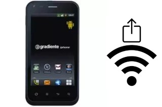 Générer un QR code avec la clé Wifi sur un Gradiente GC500SF