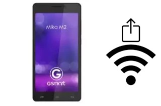 Générer un QR code avec la clé Wifi sur un G_Smart GSmart Mika M2