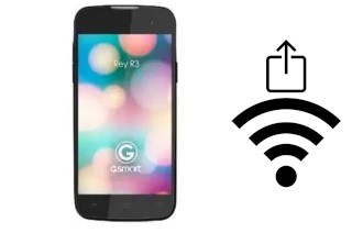 Générer un QR code avec la clé Wifi sur un GSmart Rey R3