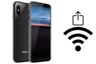 Générer un QR code avec la clé Wifi sur un Haier Elegance E9