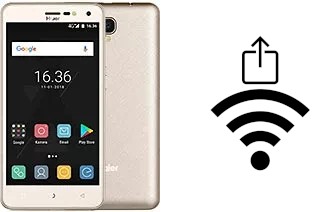 Générer un QR code avec la clé Wifi sur un Haier G51