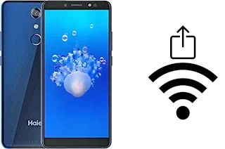 Générer un QR code avec la clé Wifi sur un Haier L6