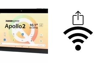 Générer un QR code avec la clé Wifi sur un HANNspree Pad 10.1 Apollo 2