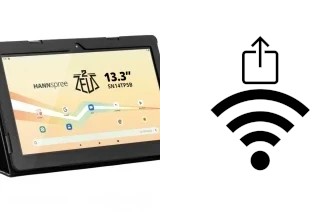 Générer un QR code avec la clé Wifi sur un HANNspree Pad 13.3 Zeus 2