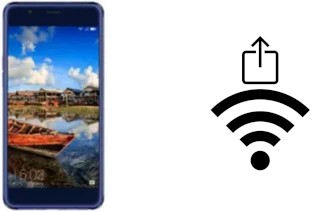 Générer un QR code avec la clé Wifi sur un HiSense A2 Pro