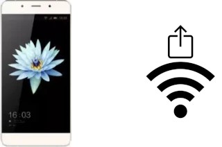 Générer un QR code avec la clé Wifi sur un HiSense C1