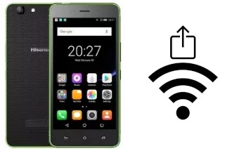 Générer un QR code avec la clé Wifi sur un HiSense C30 Lite