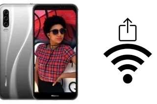 Générer un QR code avec la clé Wifi sur un HiSense E30