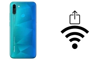 Générer un QR code avec la clé Wifi sur un HiSense E40