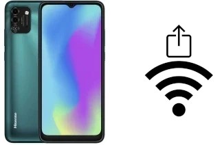 Générer un QR code avec la clé Wifi sur un HiSense e50 lite