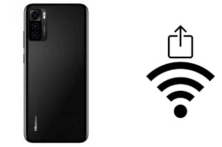 Générer un QR code avec la clé Wifi sur un HiSense E60 LITE