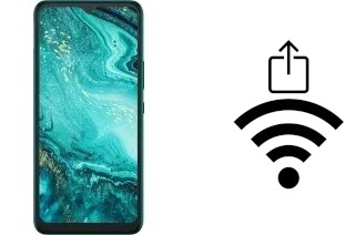 Générer un QR code avec la clé Wifi sur un HiSense F50+