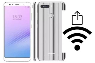 Générer un QR code avec la clé Wifi sur un HiSense H11 Pro