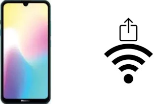 Générer un QR code avec la clé Wifi sur un HiSense Infinity H30 Lite