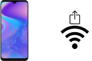 Générer un QR code avec la clé Wifi sur un HiSense Infinity H30