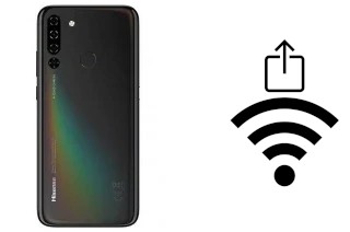 Générer un QR code avec la clé Wifi sur un HiSense INFINITY H40 Lite