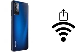 Générer un QR code avec la clé Wifi sur un HiSense INFINITY H50