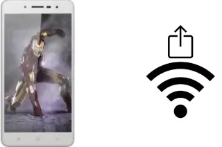 Générer un QR code avec la clé Wifi sur un HiSense L695