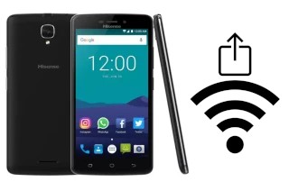 Générer un QR code avec la clé Wifi sur un HiSense T5 Plus