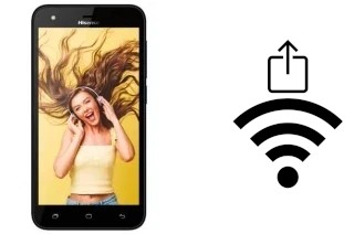 Générer un QR code avec la clé Wifi sur un HiSense U3