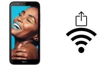 Générer un QR code avec la clé Wifi sur un HiSense U40