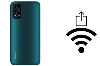 Générer un QR code avec la clé Wifi sur un HiSense U50