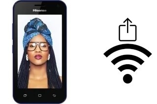 Générer un QR code avec la clé Wifi sur un HiSense U605