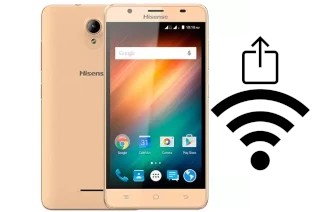 Générer un QR code avec la clé Wifi sur un HiSense U989