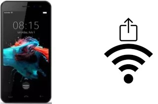 Générer un QR code avec la clé Wifi sur un HomTom HT16