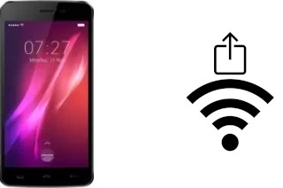 Générer un QR code avec la clé Wifi sur un HomTom HT27