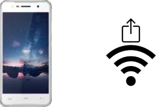 Générer un QR code avec la clé Wifi sur un HomTom HT37 Pro