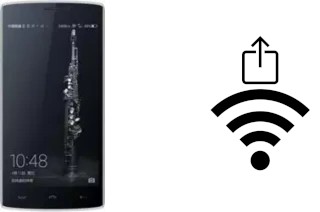 Générer un QR code avec la clé Wifi sur un HomTom HT7