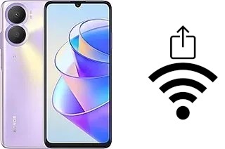 Générer un QR code avec la clé Wifi sur un Honor Play 40 Plus