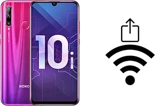 Générer un QR code avec la clé Wifi sur un Honor 10i