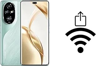 Comment générer un QR code avec le clé de sécurité réseau Wifi sur un Honor 200 Pro