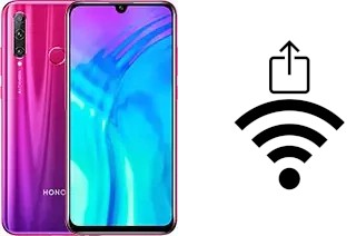 Générer un QR code avec la clé Wifi sur un Honor 20i