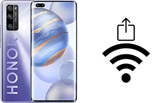 Comment générer un QR code avec le mot de passe Wifi sur un Honor 30 Pro+