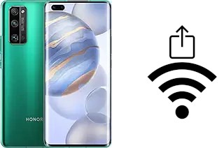 Générer un QR code avec la clé Wifi sur un Honor 30 Pro