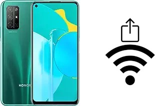 Générer un QR code avec la clé Wifi sur un Honor 30S