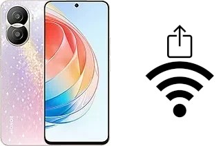 Générer un QR code avec la clé Wifi sur un Honor X40i