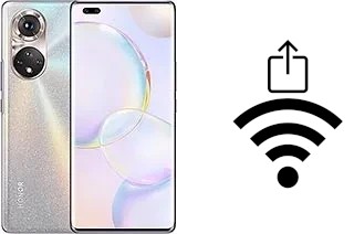 Générer un QR code avec la clé Wifi sur un Honor 50 Pro