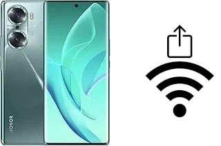 Générer un QR code avec la clé Wifi sur un Honor 60