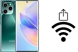 Générer un QR code avec la clé Wifi sur un Honor 60 SE