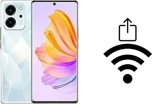 Générer un QR code avec la clé Wifi sur un Honor 80 SE