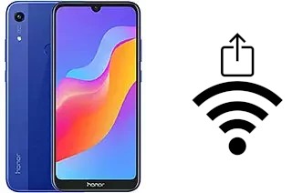 Générer un QR code avec la clé Wifi sur un Honor 8A 2020