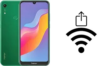 Générer un QR code avec la clé Wifi sur un Honor 8A Prime