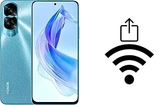 Générer un QR code avec la clé Wifi sur un Honor 90 Lite