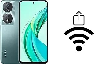 Générer un QR code avec la clé Wifi sur un Honor 90 Smart